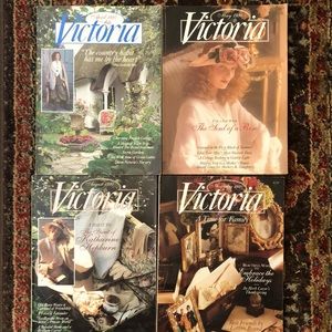 Vintage Victoria Magazine 5 issues from 1991